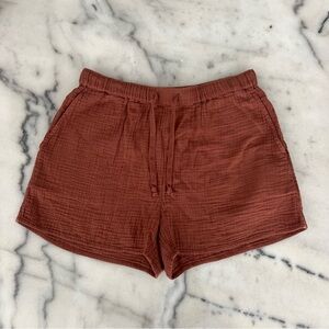 Aritzia Wilfred Free Linen Shorts